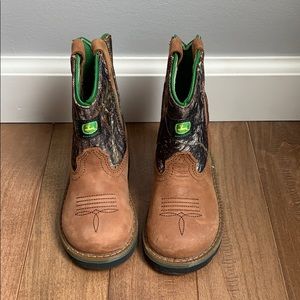 John Deere toddler cowboy boots